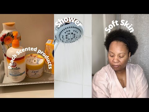 MY MANGO SCENTED SHOWER ROUTINE | Body Care + Skincare | AFFORDABLE SHOWER ROUTINE