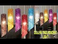 Pendant light using DOLLAR TREE stuff | craft idea | diy | Craft Angel