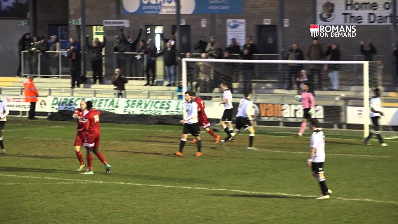 GOAL | David Pratt consolation effort at Dartford 16/1/16 football score