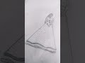 Girl worn lehenga drawing shorts