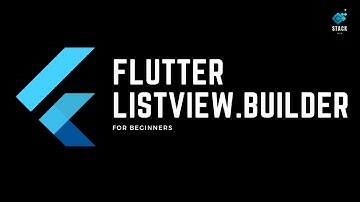FLUTTER |  LISTVIEW.BUILDER | #flutter #stacktech #dart