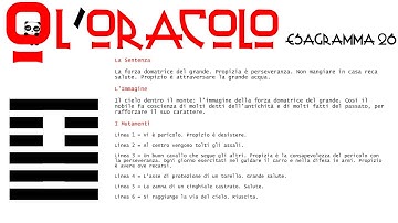 Esagramma 26 I Ching Oracolo