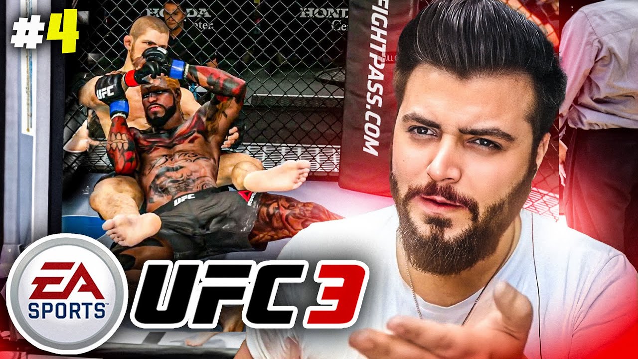 Khabib Kabile Reisi Elayja'yı Boğmaya Çalışıyor | UFC 3 Kariyer Bölüm 4