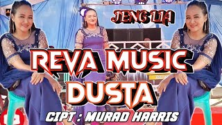 DUSTA - Cover by JENG LIA || ACARA PERNIKAHAN EKO & AJENG BUJUNG BURING BARENG REVA MUSIC