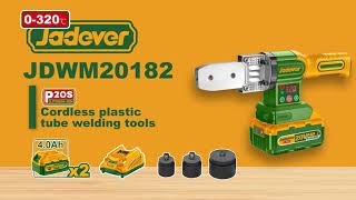 This 20V Beast MELTS the Competition! Jadever's Cordless Plastic Tube Welder JDWM20182
