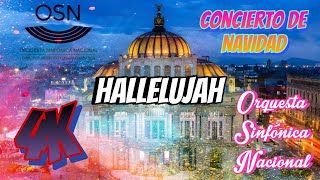 CONCIERTO de NAVIDAD hallelujah 4K SINFÓNICA NACIONAL BELLAS ARTES #joya #navidad #añonuevo