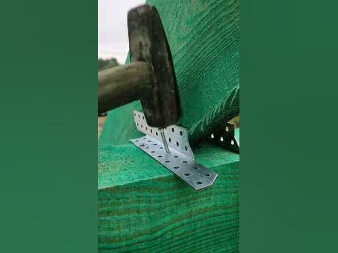 Дополнительное крепления стропил на угол - YouTube
