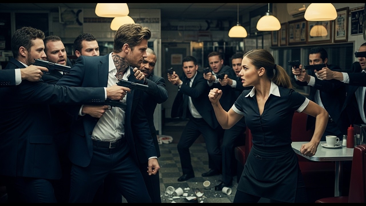 El Jefe de la Mafia Estaba Superado 30 a 1 — Hasta que la Camarera Hizo un Solo Movimiento