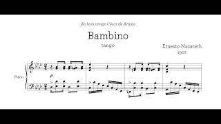 Ernesto Nazareth - Bambino (Arthur Moreira Lima, piano)