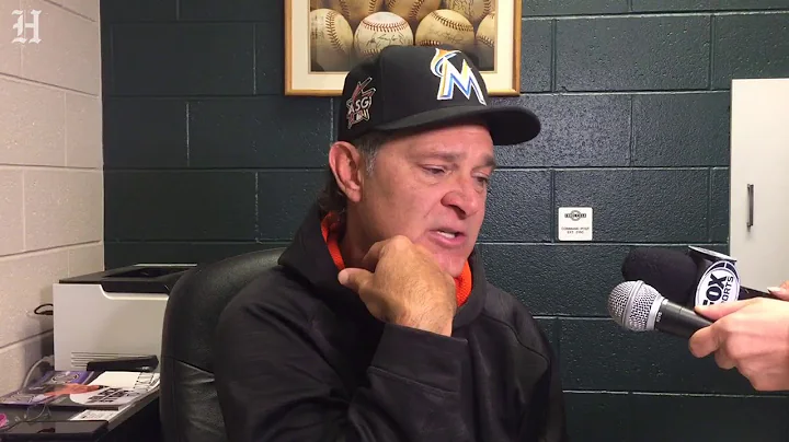Don Mattingly discusses the Marlins' 6-0 loss to t...
