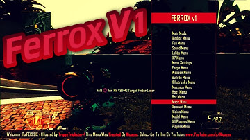 ❖BO2❖ Ferrox V1 GSC Mod Menu By Nicazeo❖SHOWCASE❖