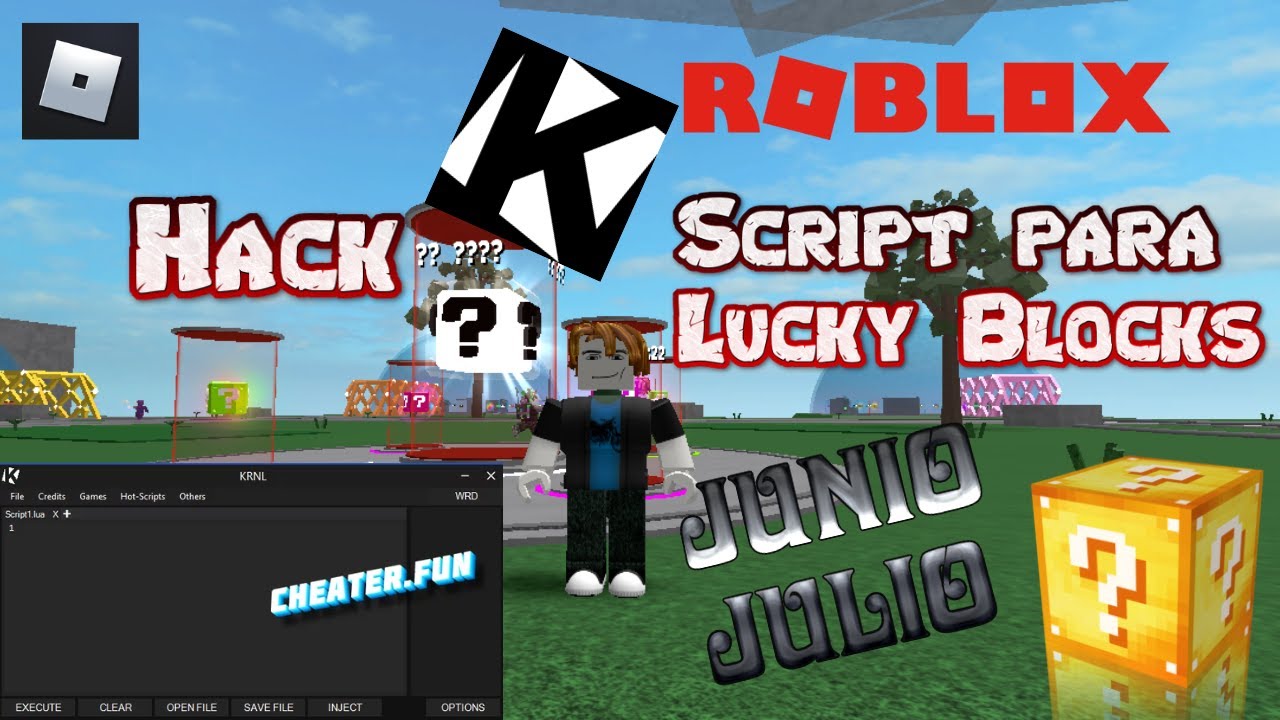 New] ROBLOX, Lucky Blocks Battlegrounds, Hack / Script, Infinite Items &  More