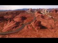 Valley of Fire Aerial Drone Footage - Clark County, Nevada