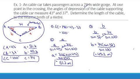 Solving Problems Involving Obtuse Triangles