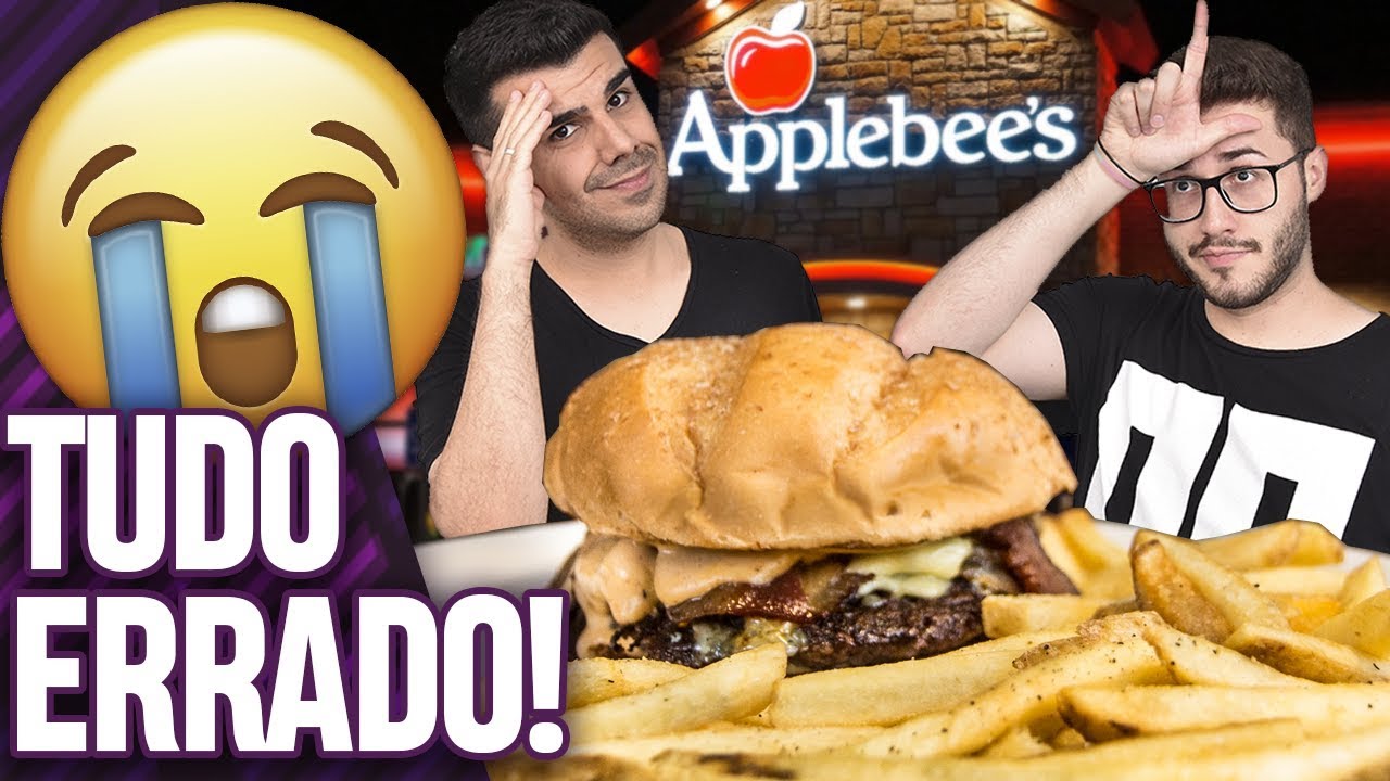 FOMOS NO APPLEBEE’S E NOS ARREPENDEMOS DO PEDIDO! | Virou Festa