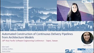 APSEC 2021: Automated Construction of Continuous Delivery Pipelines from Architecture Models