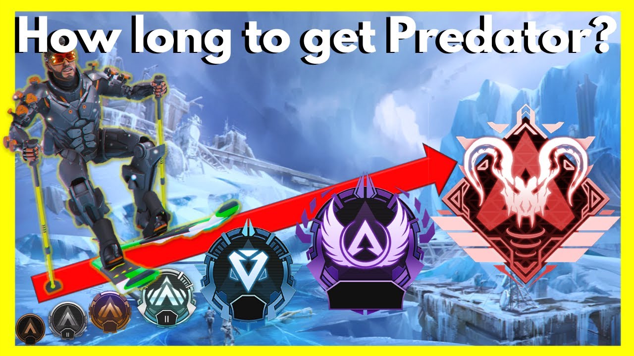 How many games does it take to get Predator in Apex Legends - YouTube
