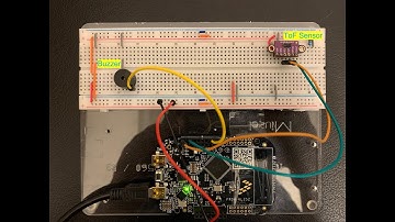 Ranging and Collision Avoidance System on FreeRTOS Using VL53L0X ToF Sensor - Initial Demo
