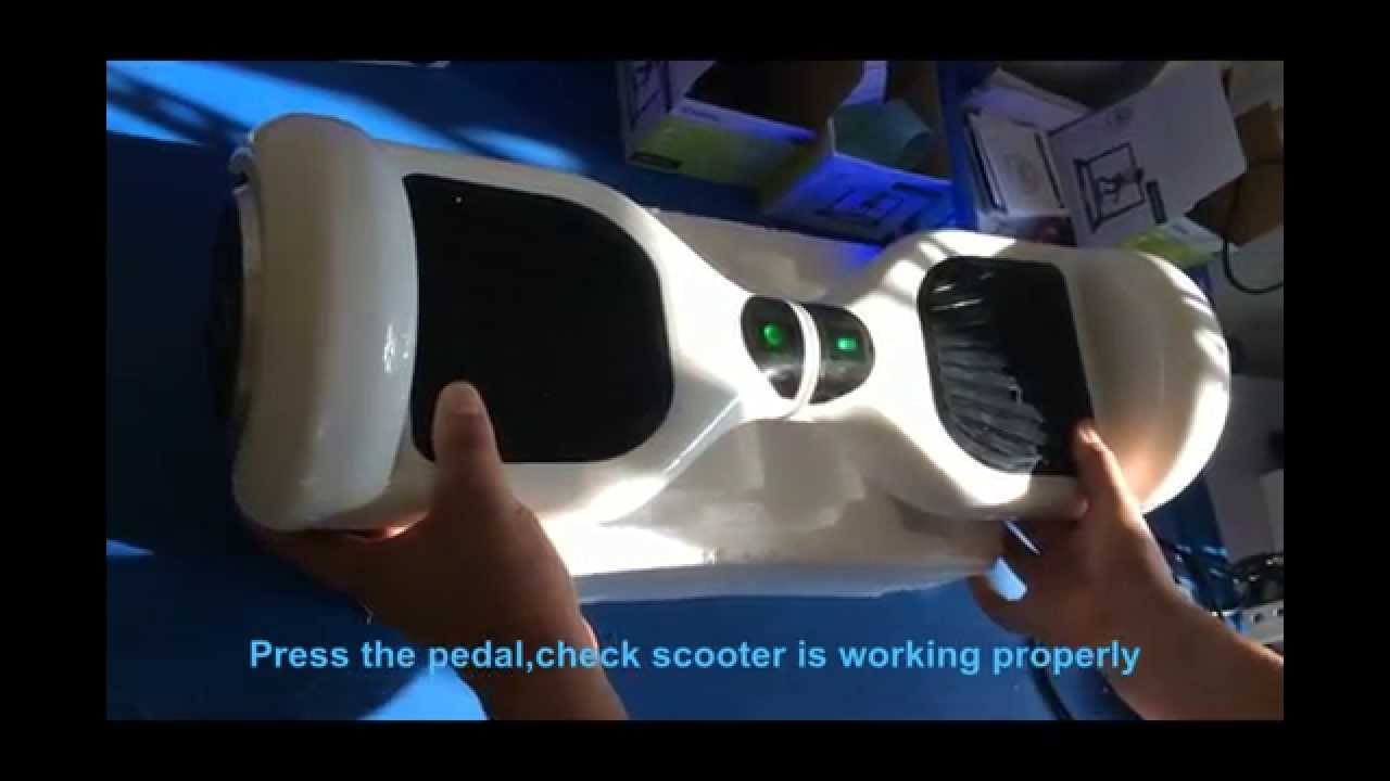 Coomatec tell you how to test your self balance scooter YouTube