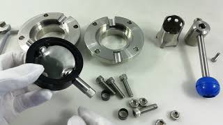 Disassembly and Installation of Manual Butterfly Valve