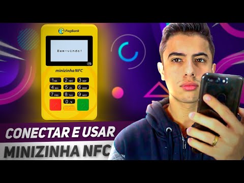 Como CONFIGURAR E USAR a MINIZINHA NFC do Pagseguro!