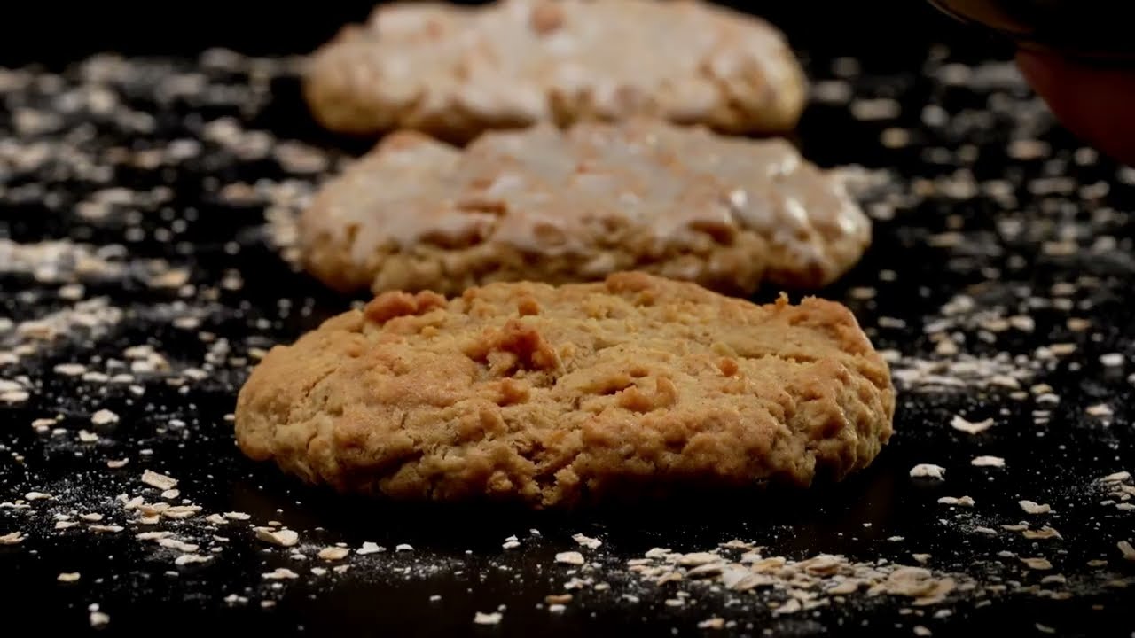 Iced Oatmeal Crumbl Cookies YouTube