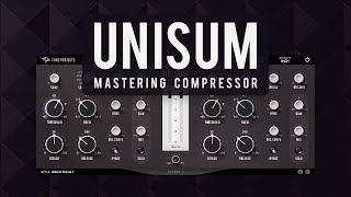 Introducing Unisum Mastering Compressor