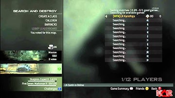 MW3 Patch March 13th 2012 = Worst Matchmaking Ever!