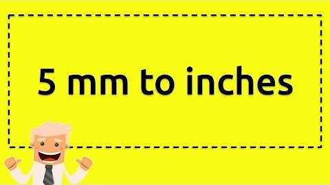 5 mm to inches
