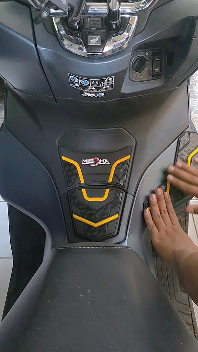 Cara mudah pasang tankpad honda pcx 160 #tankpad #aksesorismotor