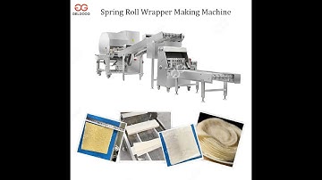Commercial Spring Roll Wrapper Machine @gelgoog.com