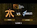 FNATIC vs J.STORM |BO3 LB|Game 3|The Kuala Lumpur Major