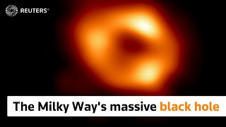 The Milky Way's black hole is captured by scientists