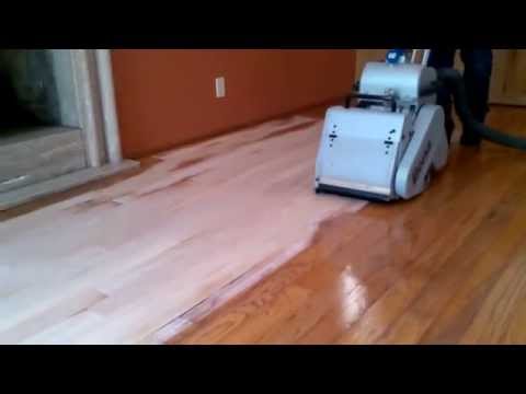 Lijado pisos de madera sin Polvo.