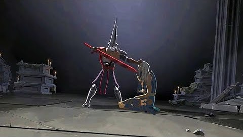 Eviterno, First of the Penitents Boss Fight (No Damage / No Magic) in Blasphemous II