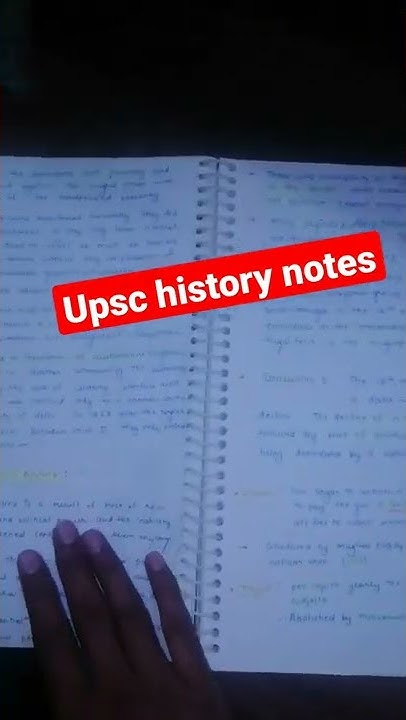 upsc history notes sample #upsc_history #upsc_cse #upsc #ias #history ...