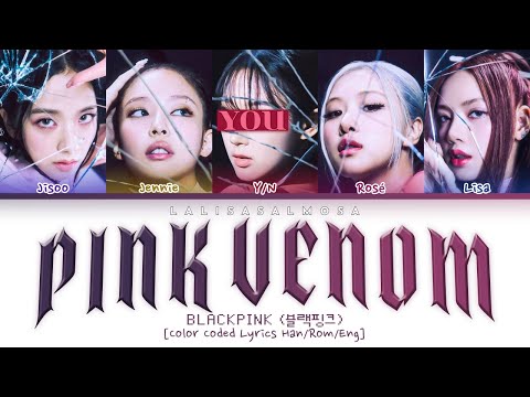 Blackpink x You | Pink Venom | Color Coded Lyrics HanEngRom