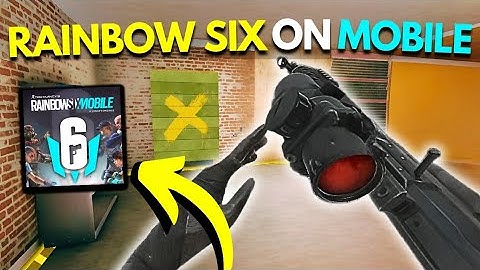 🚨 BIG NEWS!!! RAINBOW SIX IS FINALLY ON MOBILE... (EARLY ACCESS)