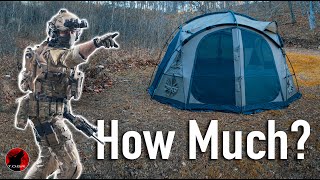 The Most Expensive Military Tent in the World  LiteFighter Dragoon Tent First Look