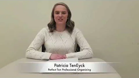 Patricia TenEyck -Perfect Ten Professional Organiz...