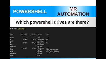 PowerShell S1E34 (PSDrives explained)