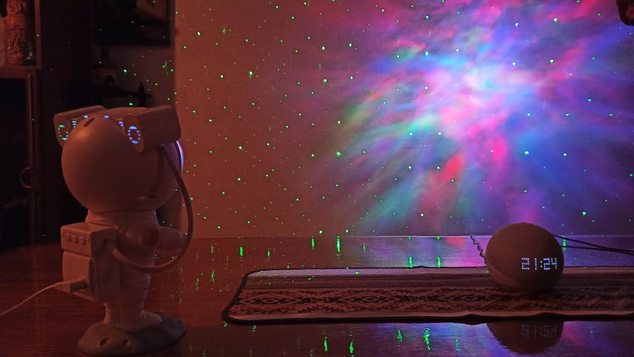 Astronauta Proyector de Galaxias y Estrellas | Unboxing + Analisis + Prueba  LET'S GET ROCKED!!!