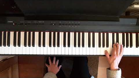 F sharp minor arpeggio