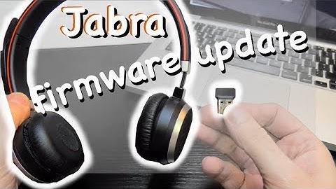 Firmware Update on Jabra Headsets and Dongle