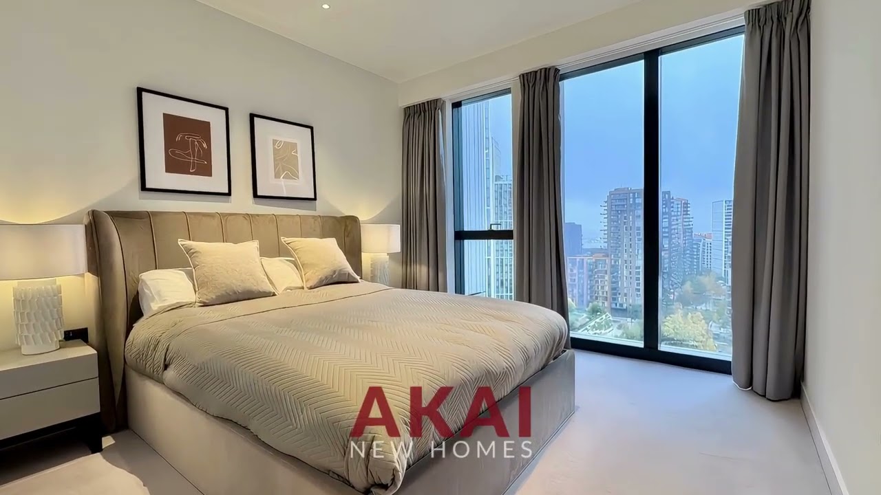 Luxury 2-Bed Apartment Tour | Level 14 | River Park Tower, Nine Elms SW8 | £6,400 pcm