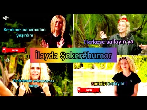 İlayda Şeker survivor 2021 humor eğlenceli anları