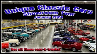 165+ CARS & TRUCKS! - For Sale - Unique Classic Cars Lot Walk - January  2024 - Car Show