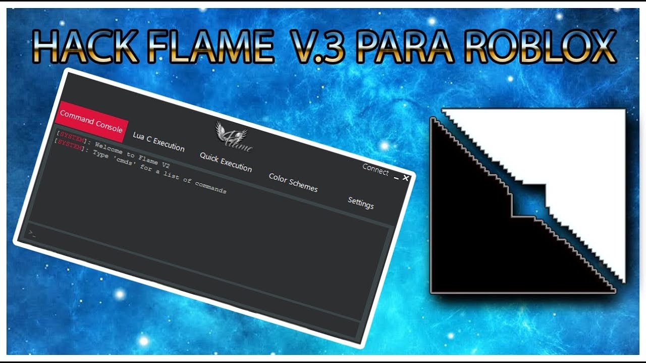 Hack Roblox Hack Para Roblox Flame V2 Hack Para Roblox 32bits 64bits - 