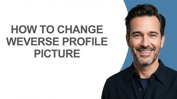 How to Change Weverse Profile Picture - KevinHowTo