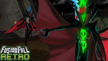 Fusion Fall Retro Gameplay Walkthrough - Level 34 Missions and Aku Nano (NO COMMENTARY)